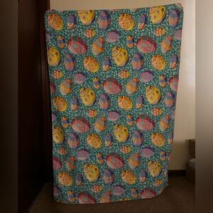 Fun cloth Easter tablecloth. 47" x 67". Good condition.